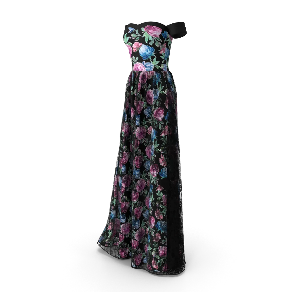 Black Women's Gown - Image 2