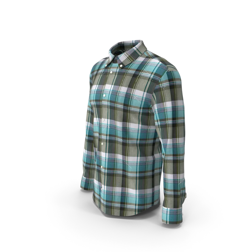Men Check Shirt - Image 2