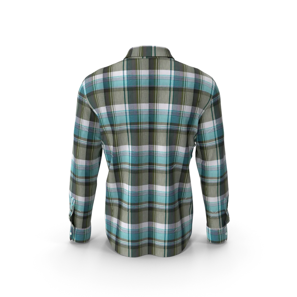 Men Check Shirt - Image 3