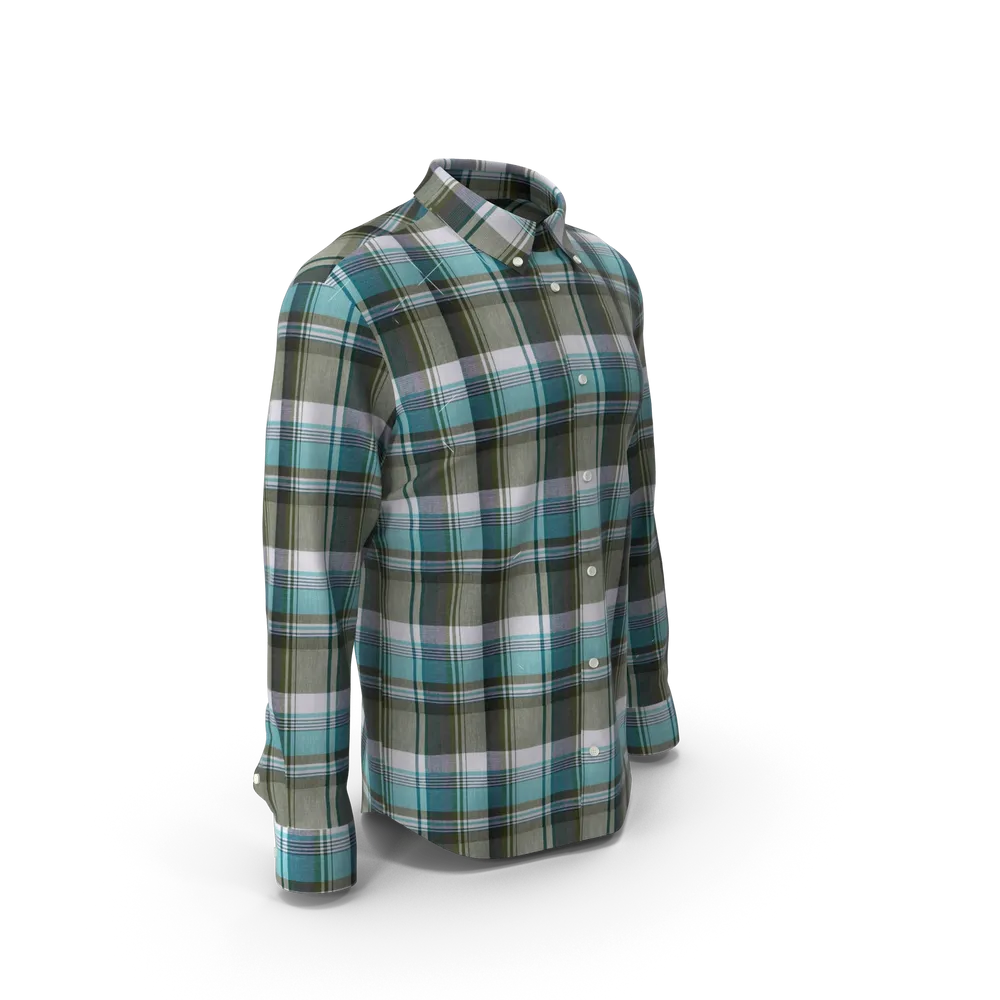 Men Check Shirt - Image 4