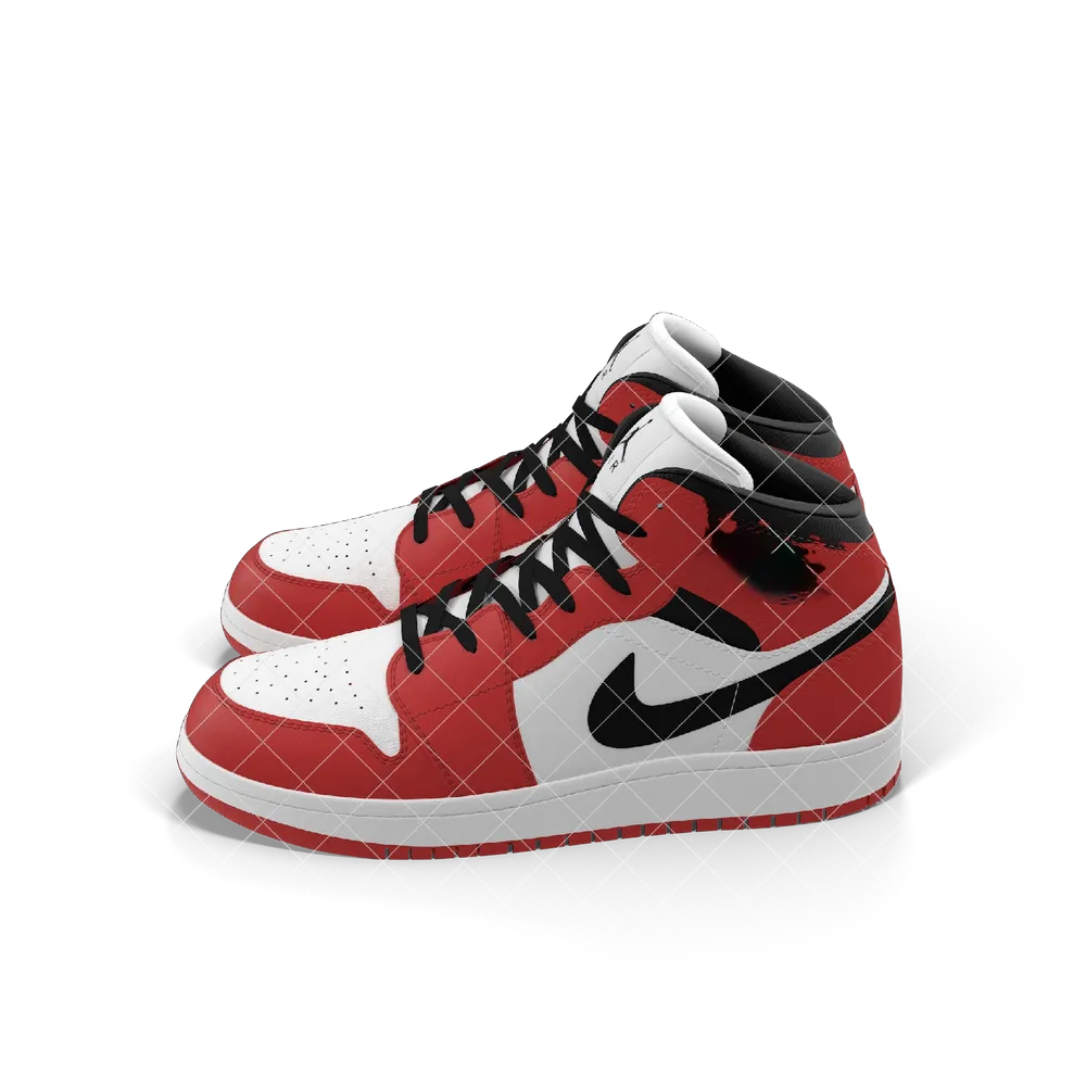 Nike Air Jordan 1 Red And Black - Image 2